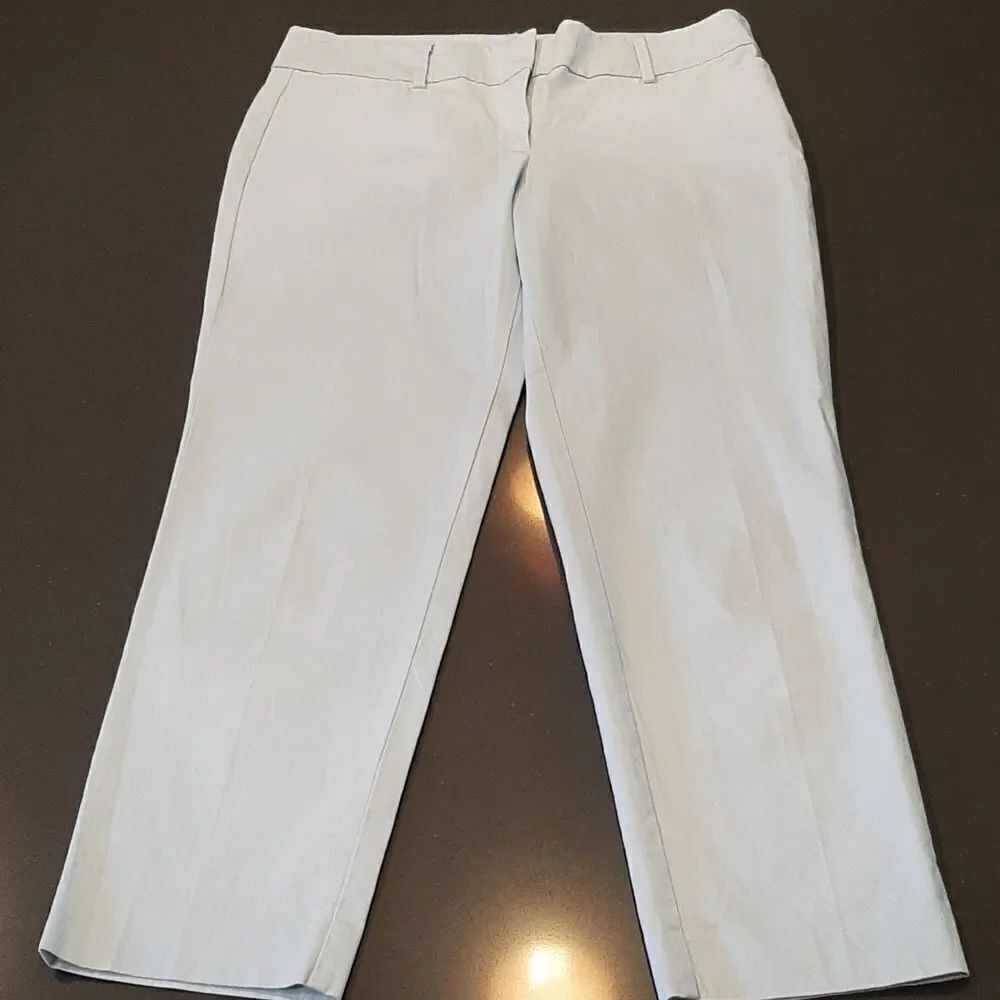LOFT Light Blue Ankle Pant
